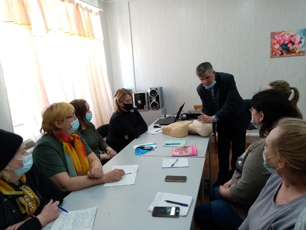 Обучение навыкам оказания первой помощи