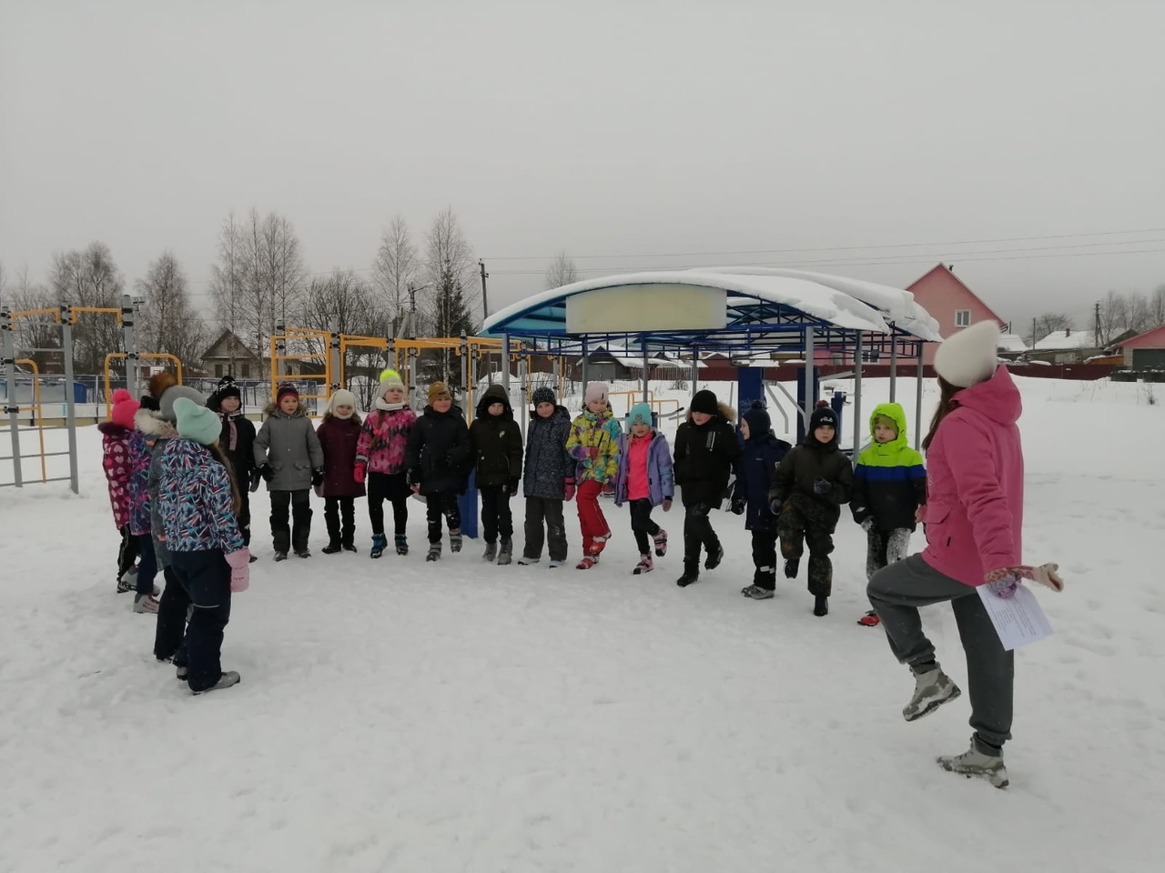 Веселая зарядка