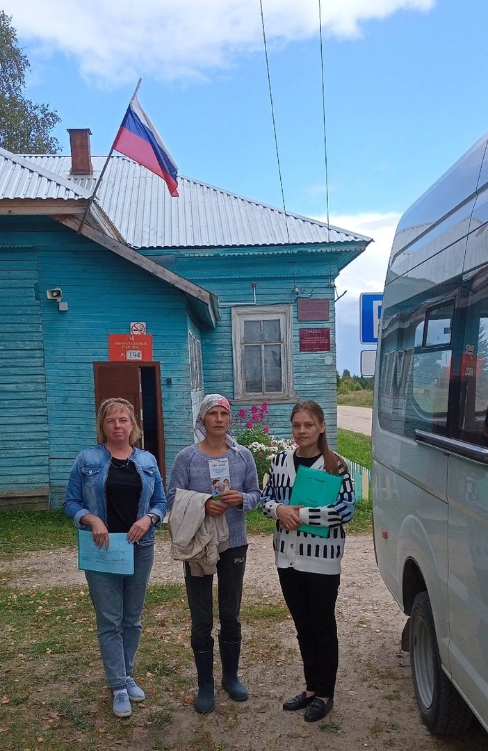 Плановый выезд в отдаленные населенные пункты Нижнеслободского территориального отдела