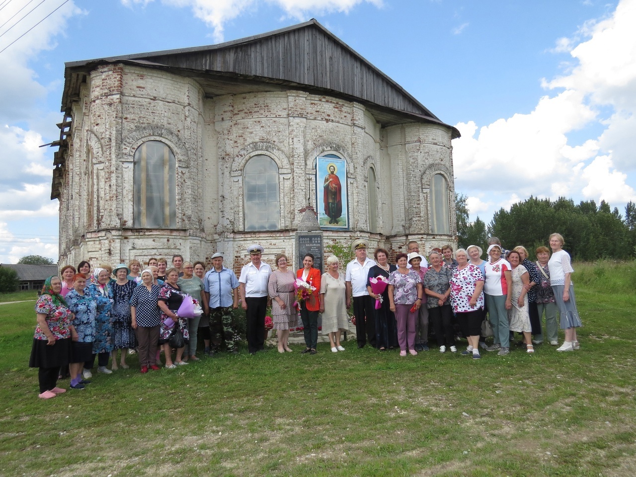 Торжественное мероприятие в селе Воскресенском 