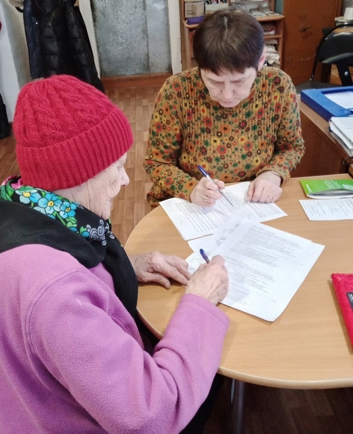 Мобильная бригада продолжила свою работу в новом году