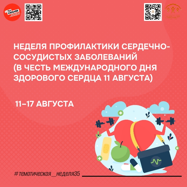 Неделя профилактики сердечно-сосудистых заболеваний в России 