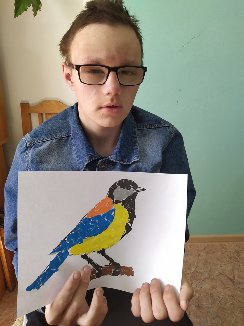 «Синичка на веточке»