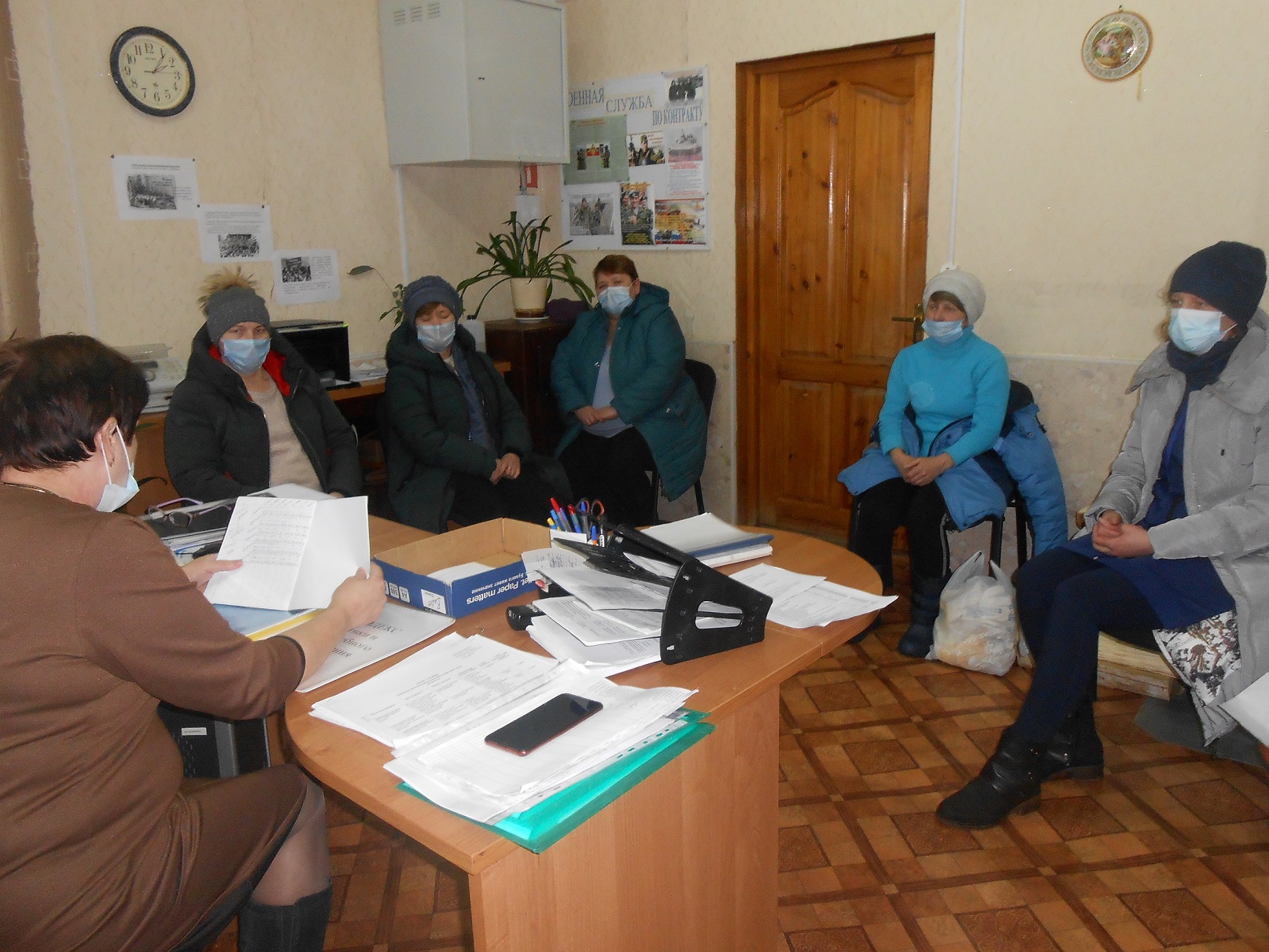 Кустовые совещания с социальными работниками