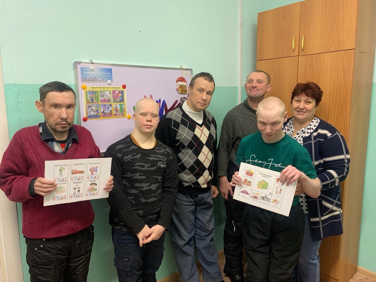 В службе социально-реабилитационной помощи 