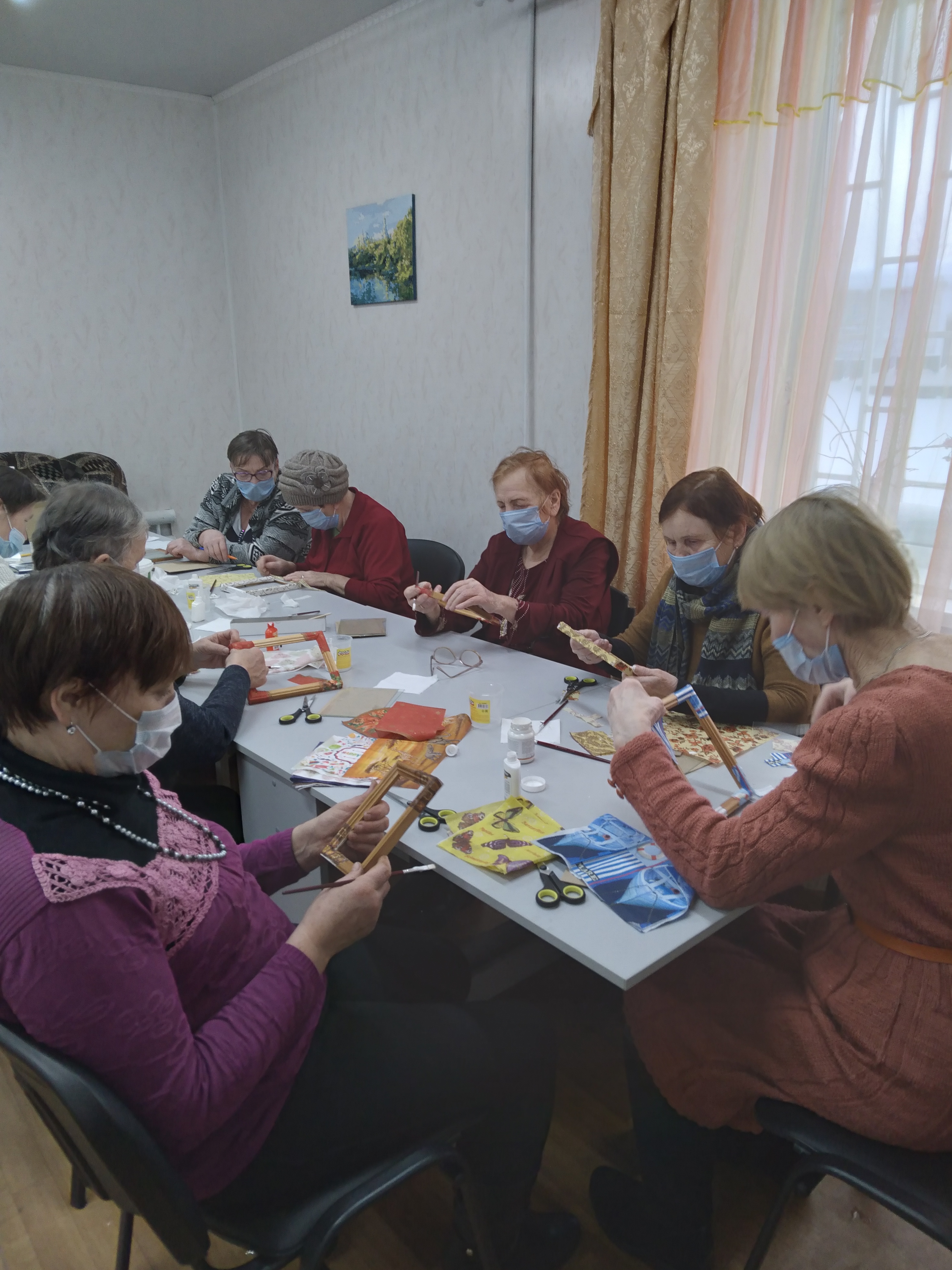 В  Центре активного долголетия «Забота» 