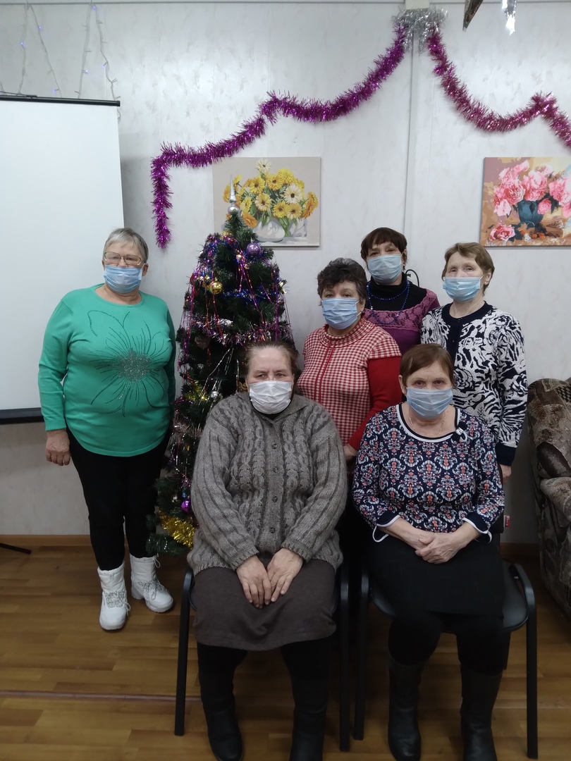 Новогодняя встреча в ЦАД "Забота"